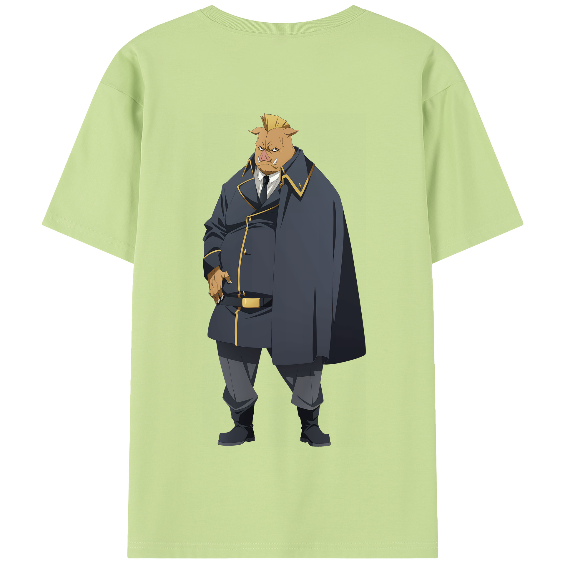 （画像用） 転スラ Regarding Reincarnated to Slime 綿100％半袖Tシャツ（背面プリント）